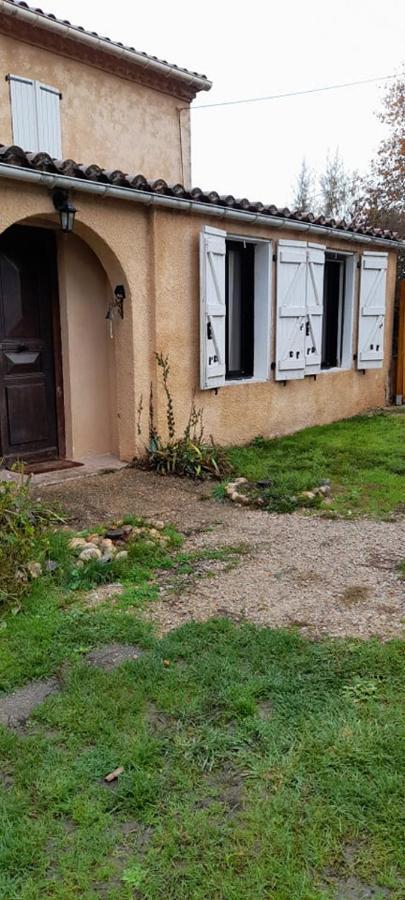 Chambre indépendante à la campagne Puycalvel Lautrec Esterno foto