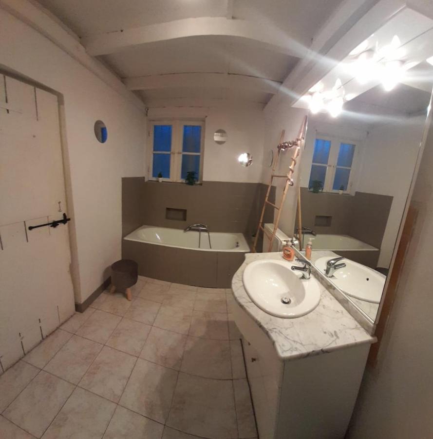 Chambre indépendante à la campagne Puycalvel Lautrec Esterno foto